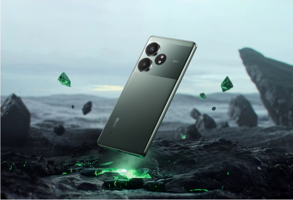 Изображение товара Смартфон Realme GT 6T 8GB/256GB / RMX3853 (зеленый туман)