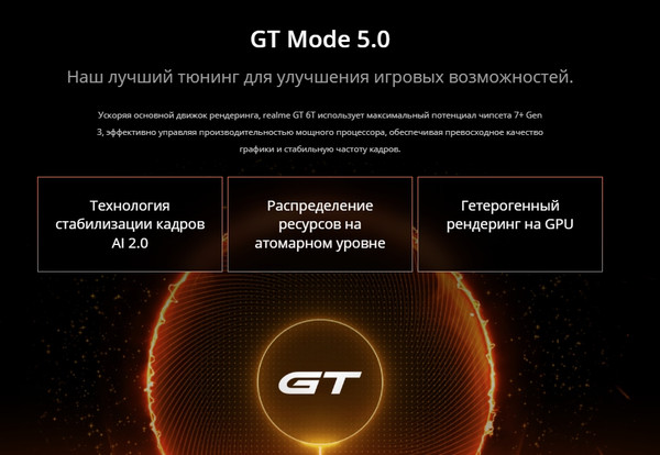 Изображение товара Смартфон Realme GT 6T 8GB/256GB / RMX3853 (зеленый туман)