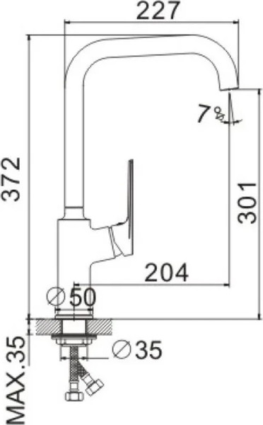 Изображение товара Смеситель Belz B70533