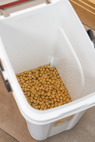 Изображение товара Емкость для хранения корма Stefanplast 98551 (прозрачный/светло-серый)