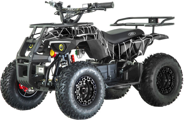 Изображение товара Детский квадроцикл RiverToys Tiki Lux Spider (черный)