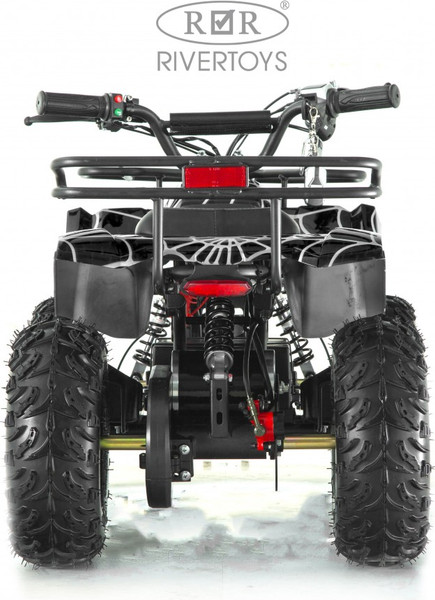 Изображение товара Детский квадроцикл RiverToys Tiki Lux Spider (черный)