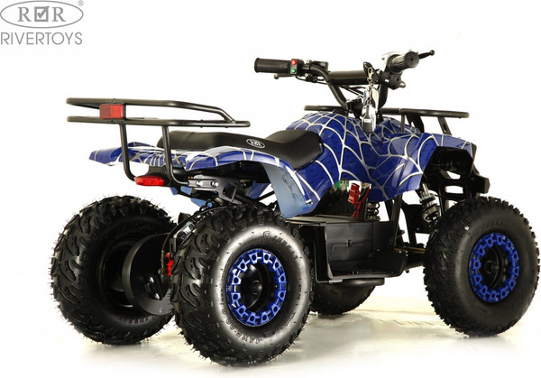 Изображение товара Детский квадроцикл RiverToys Tiki Lux Spider (синий)