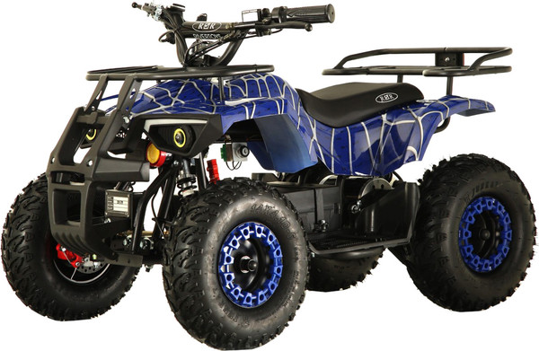 Изображение товара Детский квадроцикл RiverToys Tiki Lux Spider (синий)