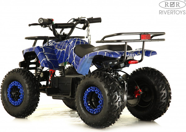 Изображение товара Детский квадроцикл RiverToys Tiki Lux Spider (синий)