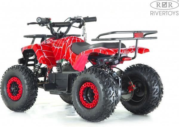 Изображение товара Детский квадроцикл RiverToys Tiki Lux Spider (красный)