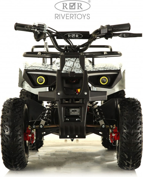 Изображение товара Детский квадроцикл RiverToys Tiki Lux Spider (белый)