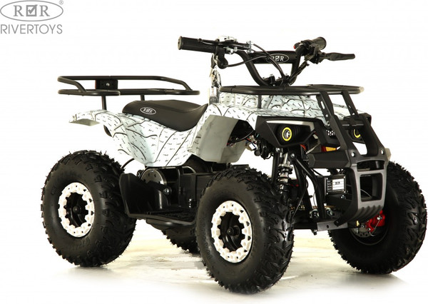 Изображение товара Детский квадроцикл RiverToys Tiki Lux Spider (белый)