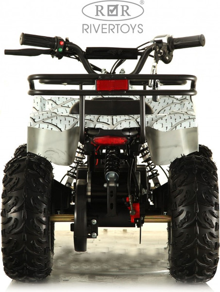 Изображение товара Детский квадроцикл RiverToys Tiki Lux Spider (белый)