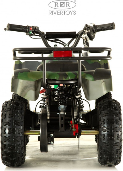 Изображение товара Детский квадроцикл RiverToys Tiki Камуфляж (зеленый)