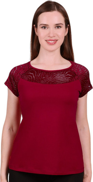 Изображение товара Футболка Verally 335-1 (р.170,176-104-110, бордовый)