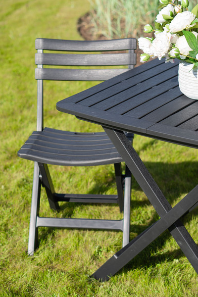 Изображение товара Комплект садовой мебели Ipae Progarden Camping SET018AN (антрацит)