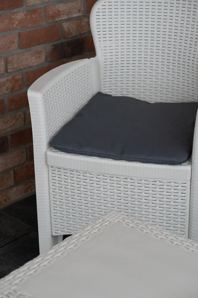 Изображение товара Комплект садовой мебели Ipae Progarden Akita / AKTC12BI (белый)