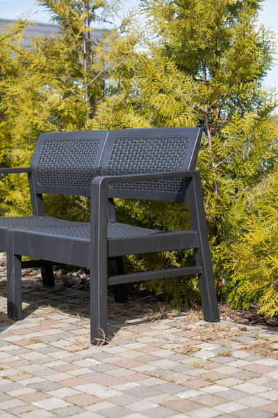 Изображение товара Комплект садовой мебели Ipae Progarden Kilimanjaro KIL08CCA (антрацит)