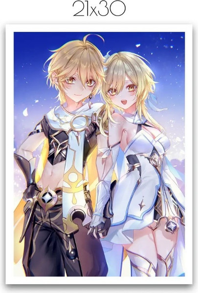 Изображение товара Постер Citydecor Genshin 15 (21x30)