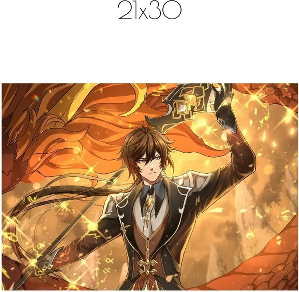 Изображение товара Постер Citydecor Genshin 16 (21x30)