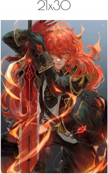 Изображение товара Постер Citydecor Genshin 17 (21x30)