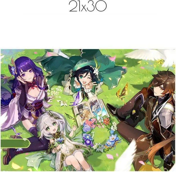 Изображение товара Постер Citydecor Genshin 3 (21x30)