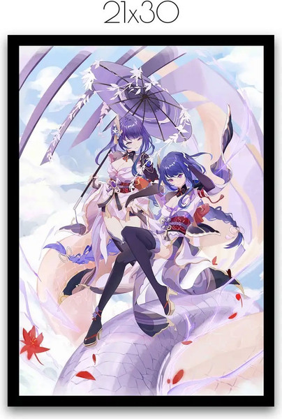 Изображение товара Постер Citydecor Genshin 9 (21x30)