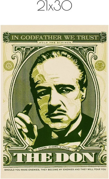 Изображение товара Постер Citydecor Крестный отец 10 (21x30)