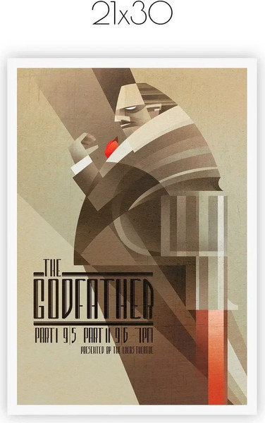 Изображение товара Постер Citydecor Крестный отец 2 (21x30)