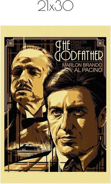 Изображение товара Постер Citydecor Крестный отец 4 (21x30)