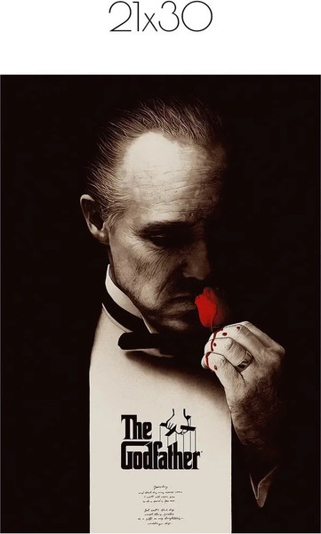 Изображение товара Постер Citydecor Крестный отец 5 (21x30)