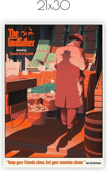 Изображение товара Постер Citydecor Крестный отец 6 (21x30)