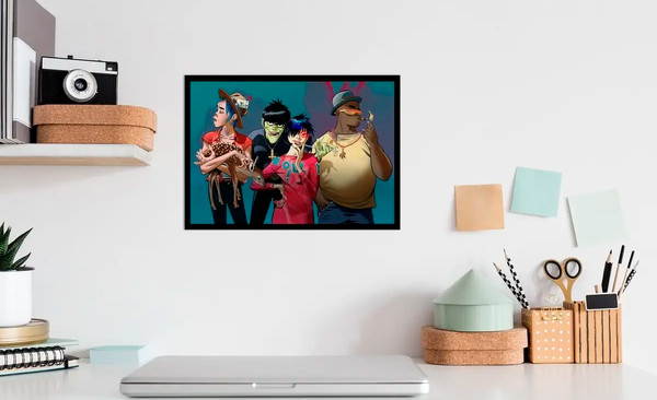 Изображение товара Постер Citydecor Gorillaz 2 (21x30)