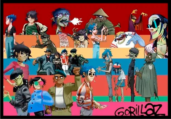 Изображение товара Постер Citydecor Gorillaz 7 (21x30)