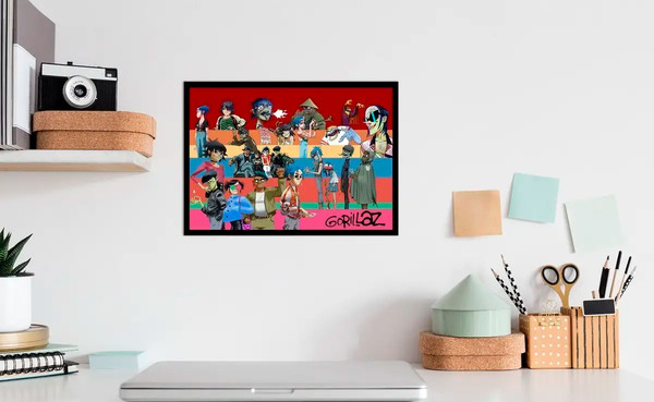 Изображение товара Постер Citydecor Gorillaz 7 (21x30)