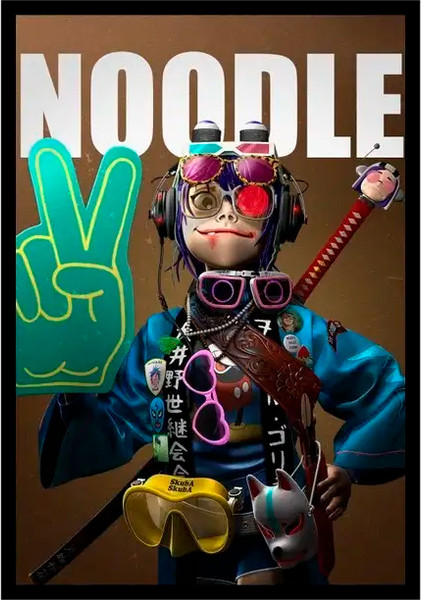 Изображение товара Постер Citydecor Gorillaz 9 (21x30)