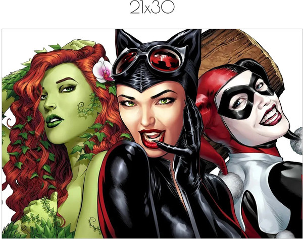 Изображение товара Постер Citydecor Харли Квинн 8 (21x30)