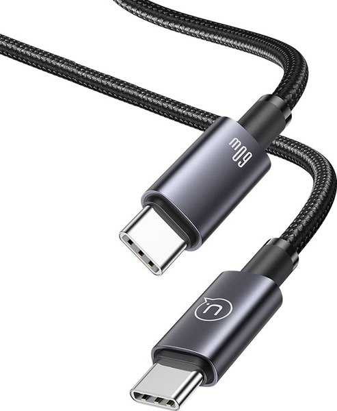 Изображение товара Кабель Usams Sufeng US-SJ661 Type-C - Type-C 60W (1.2м, черный)