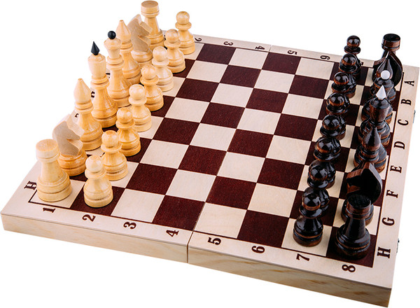 Изображение товара Шахматная доска No Brand Гроссмейстерские 410x210 Е-1/ШК-4 (с доской)