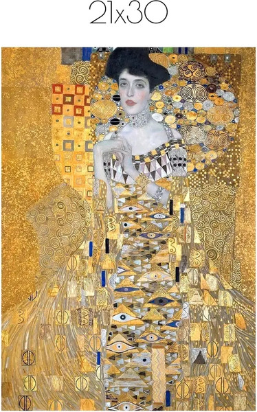 Изображение товара Постер Citydecor Золотая Адель. Густав Климт (21x30)
