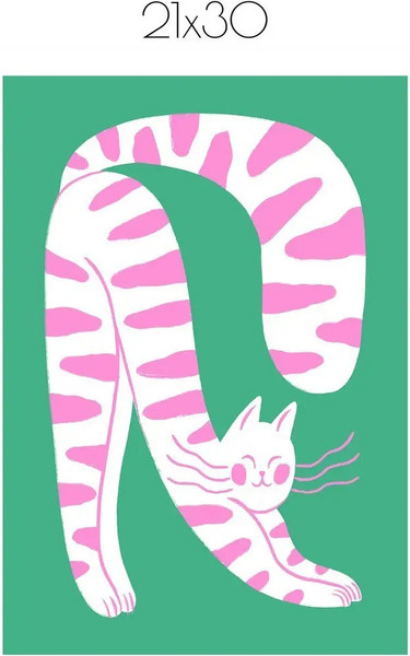 Изображение товара Постер Citydecor Котик 1 (21x30)