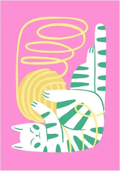 Изображение товара Постер Citydecor Котик 4 (21x30)