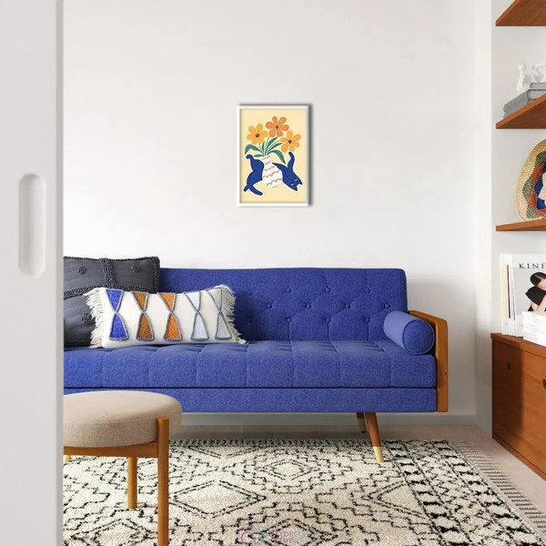 Изображение товара Постер Citydecor Кот и ваза 1 (21x30)