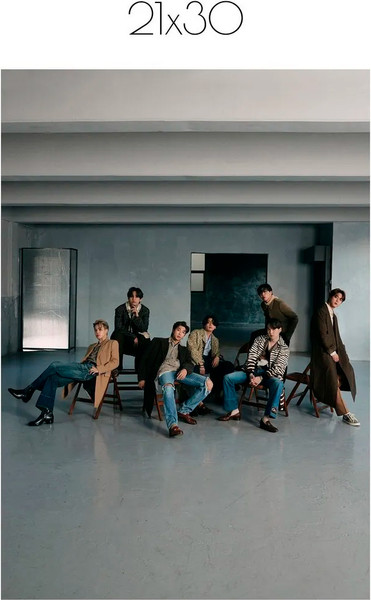 Изображение товара Постер Citydecor K-Pop 11 (21x30)