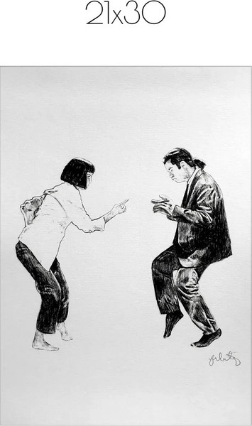 Изображение товара Постер Citydecor Криминальное чтиво 1 (21x30)