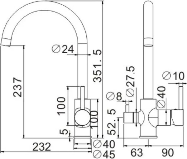 Изображение товара Смеситель Belz B76801-7