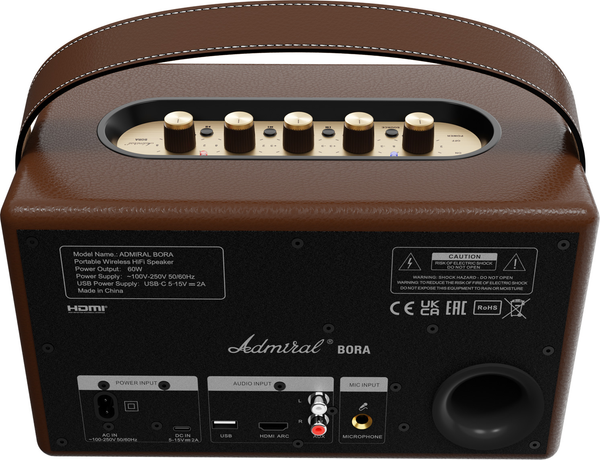 Изображение товара Портативная колонка ADMIRAL Mistral (коричневый)