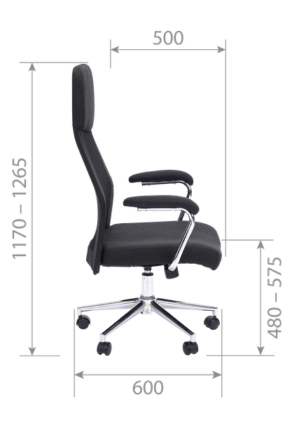 Изображение товара Кресло офисное Chairman CH621 (серый)