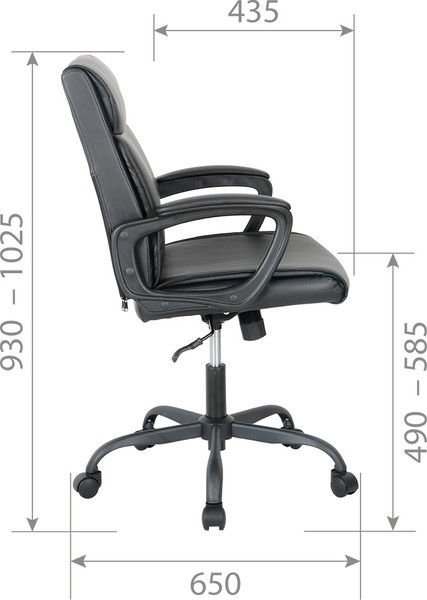 Изображение товара Кресло офисное Chairman CH303 (экокожа, коричневый)