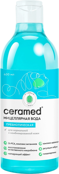Изображение товара Мицеллярная вода Ceramed пребиотическая (400мл)