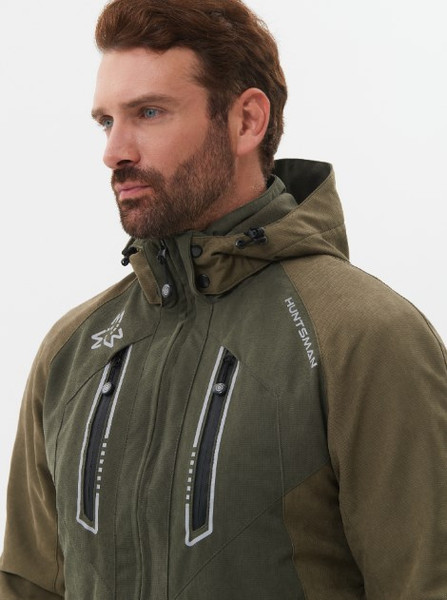 Изображение товара Костюм для охоты и рыбалки Huntsman Матрица -5°С Хаки Исландия (р.44-46/170-176)