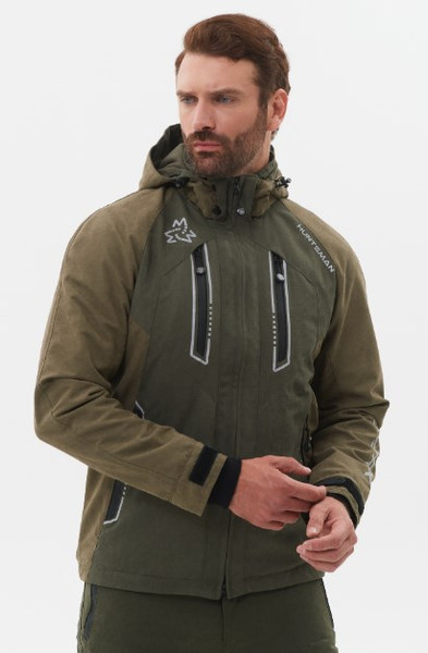 Изображение товара Костюм для охоты и рыбалки Huntsman Матрица -5°С Хаки Исландия (р.44-46/170-176)