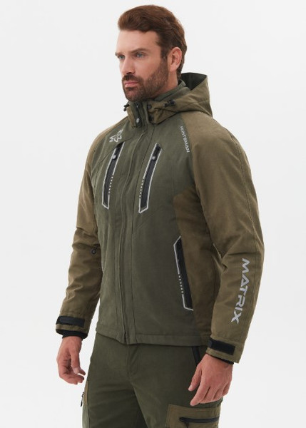 Изображение товара Костюм для охоты и рыбалки Huntsman Матрица -5°С Хаки Исландия (р.48-50/170-176)