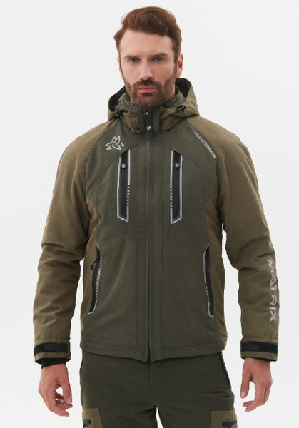 Изображение товара Костюм для охоты и рыбалки Huntsman Матрица -5°С Хаки Исландия (р.48-50/182-188)